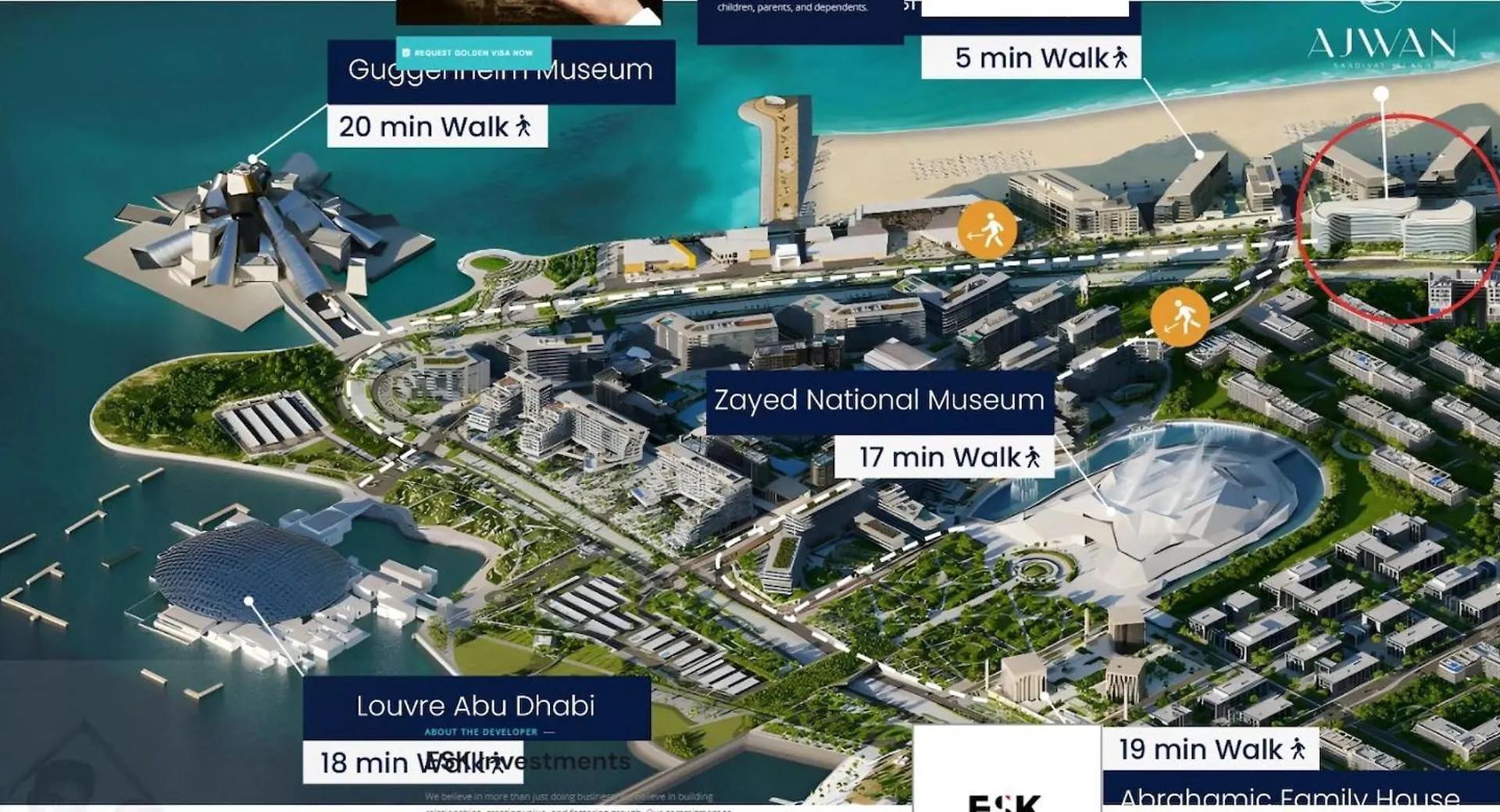 Bloomfields 2Br Soul Beach Access In Saadiyat Αμπού Ντάμπι Διαμέρισμα